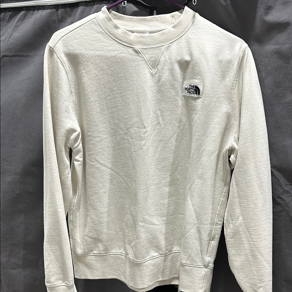 The North Face White Crew Neck Sweater